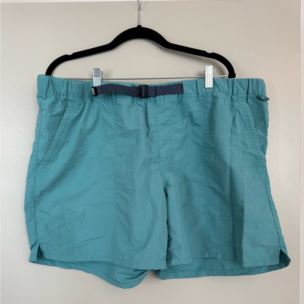 REI Teal Casual Shorts with Belt